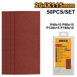 Sand Sheet P40 P80 P120 P180 50pcs