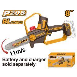 20v Ps+c/l B/l Pruner Saw + 8inch No B/c