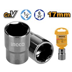 Socket Hex 1/2dr 6pt 17mm