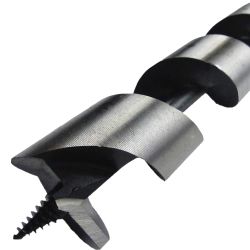Auger Bit 22 X 300mm Bulk 12mm Shank Black Finish