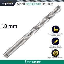 Hss Cobalt Drill Bit 1.0mm