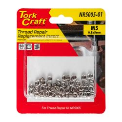 Thread Repair M5 X 0.8 X 5mm Repl Inserts For Nr5005 50pcs