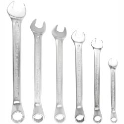 6pcs Deep Offset Combination Spanner Set 8-10-12-13-14-17mm