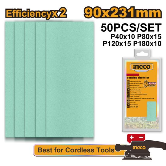 Sand Sheet Assy 90x231mm 50pcs