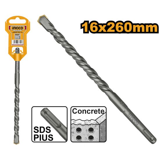 Drill Bit Sds+ Hammer 16x260mm