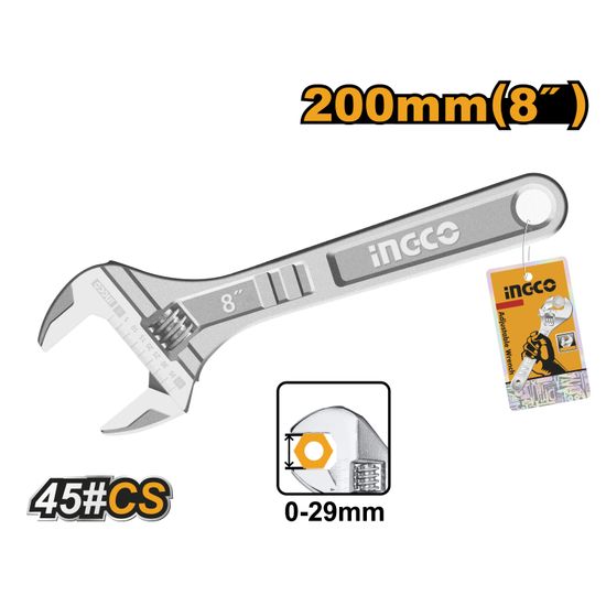 Wrench Adjustable 200mm