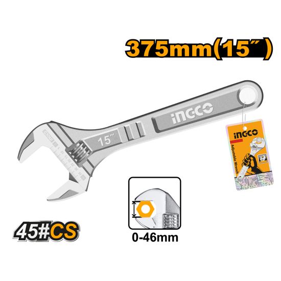 Wrench Adjustable 375mm