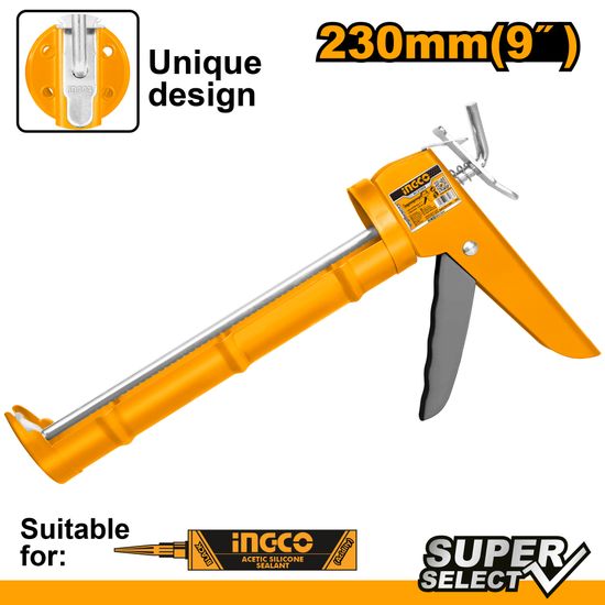 Caulking Gun Half Barrel 232mm