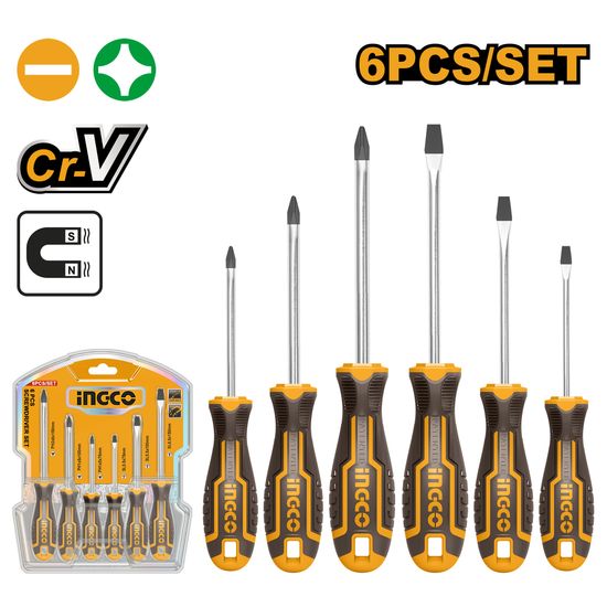 S/driver Set Card Cr V 6pcs