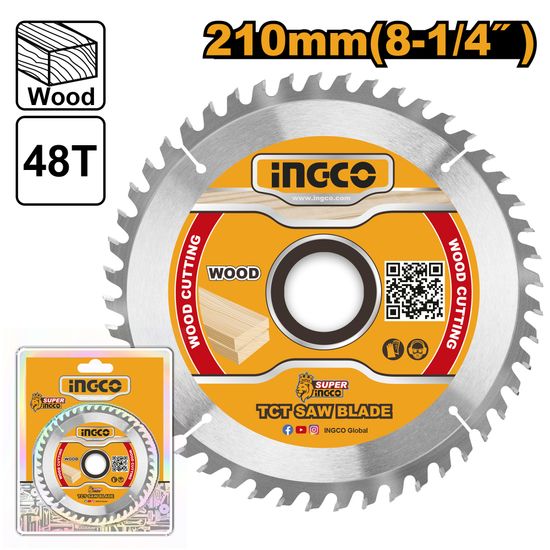 Blade Tct Wood 210x48t 16/254