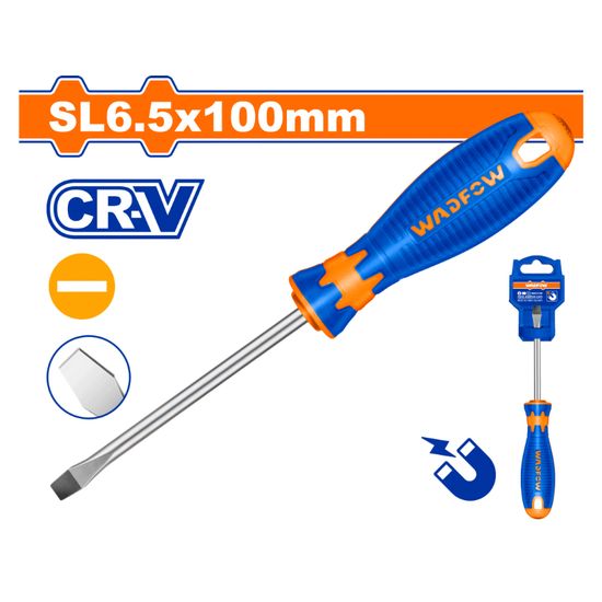 S/driver Slot Mag Bt Cr V 65x100mm