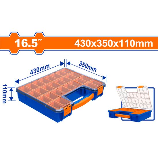 Organizer Plastic 430x350x110mm 12pcss