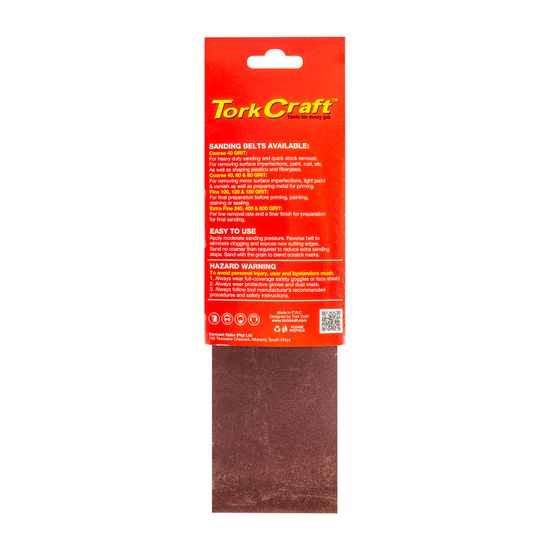 Sanding Belt 75 X 533mm 600grit 2/pack