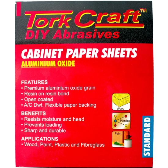 Cabinet Paper 230 X 280 80 Grit 50 Per Pack Std