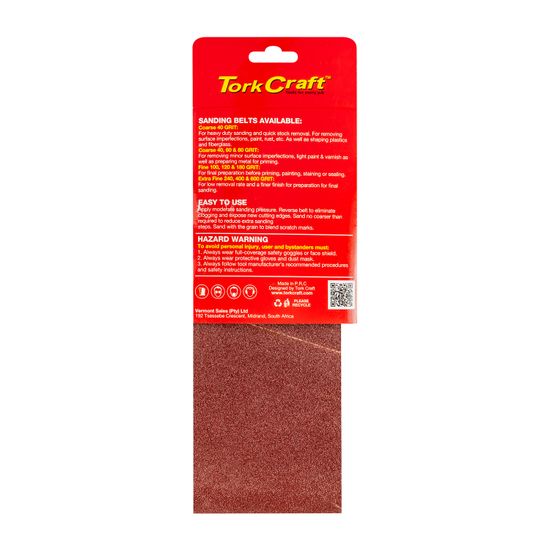 Sanding Belt 100 X 530mm 120grit 2/pack