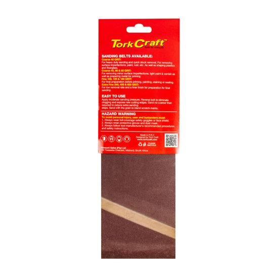 Sanding Belt 100 X 610mm 240grit 2/pack