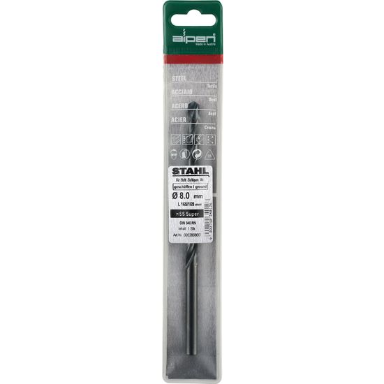 Hss Super Drill Bit Long 4 X 119mm Pouch