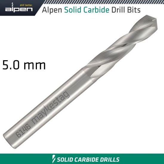 ALPEN Solid Carbide Drill Bit 5.0