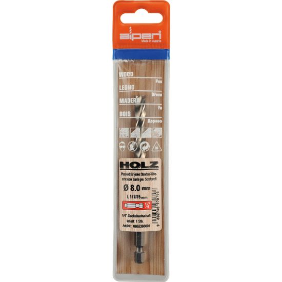 Hss Wood Bit 5mm Hex Shank