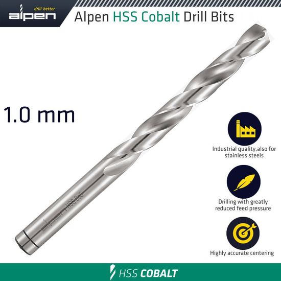 Hss Cobalt Drill Bit 1.0mm