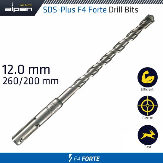 Sds Plus Bit 260 X 200mm 12mm Bulk
