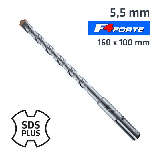 Sds Plus Drill Hammer F4 Bit 160 X 100 5.5mm