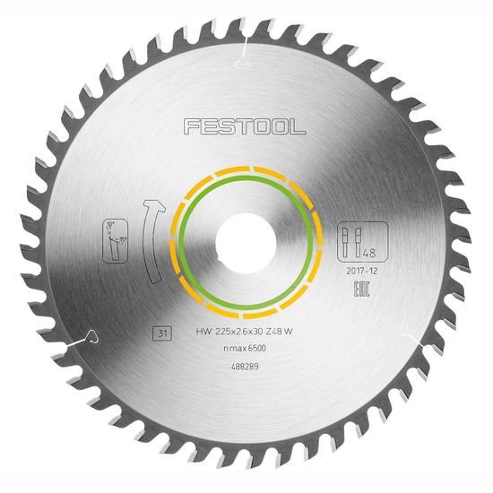 Saw Blade Hw 225x2,6x30 W48