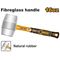 Mallet White 450g F/glass Hndl