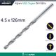 Hss Drill Bit Long 4.5 X 126mm Bulk